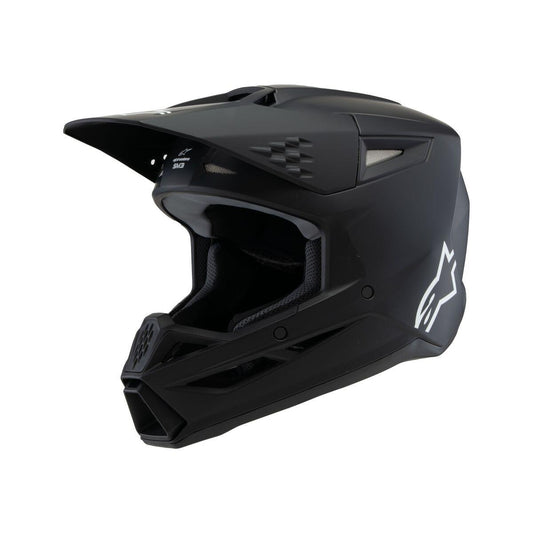 ALPINESTARS Youth SM3 Solid Black MX Helmet