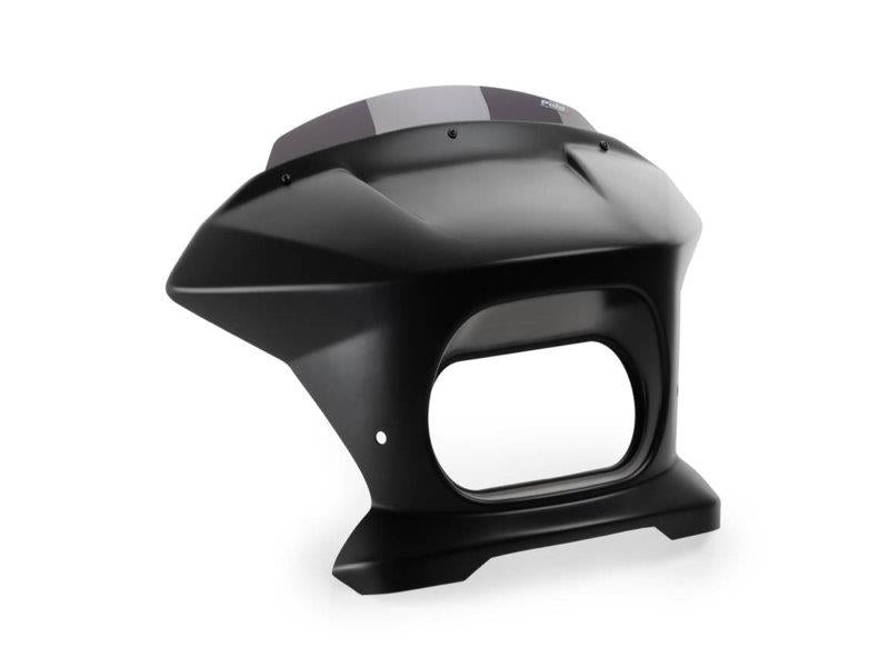 PUIG Fury Sport Semifairing And Screen Black for Harley Davidson Sportster S RH1250S 21-24 21587N