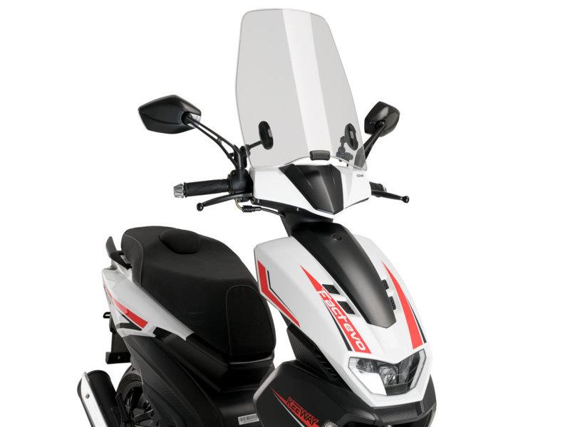 PUIG Urban Screen Light Smoke for Keeway Fact Evo 125 21-25 21330H