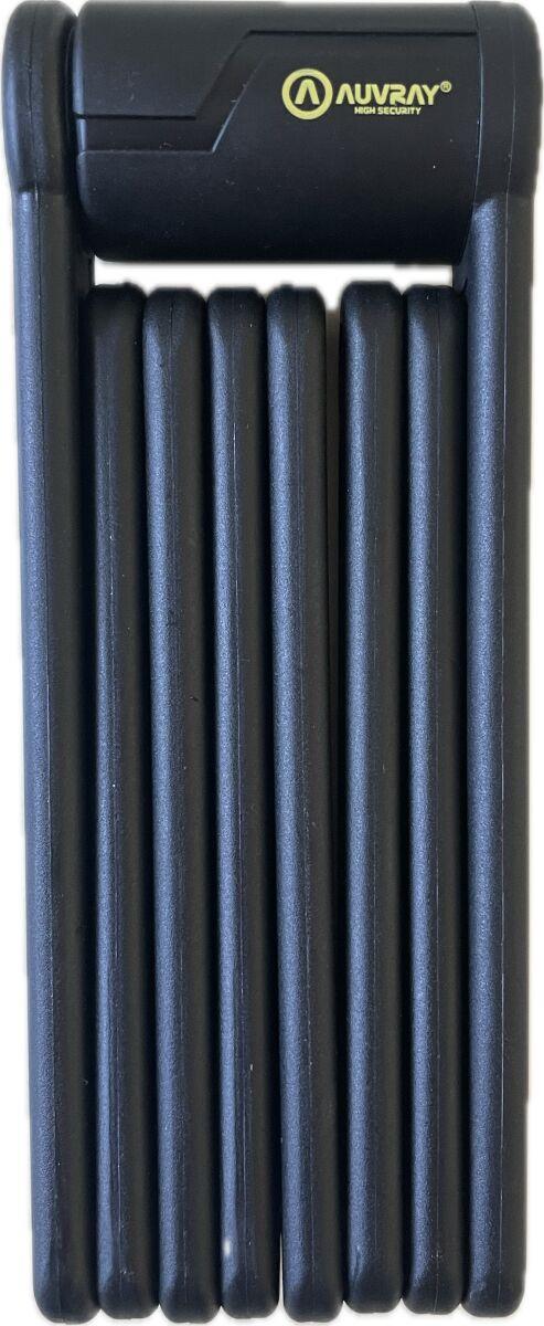 Auvray Folding Lock High Security 110cm Universal With 2 Keys Black ACL110AUV