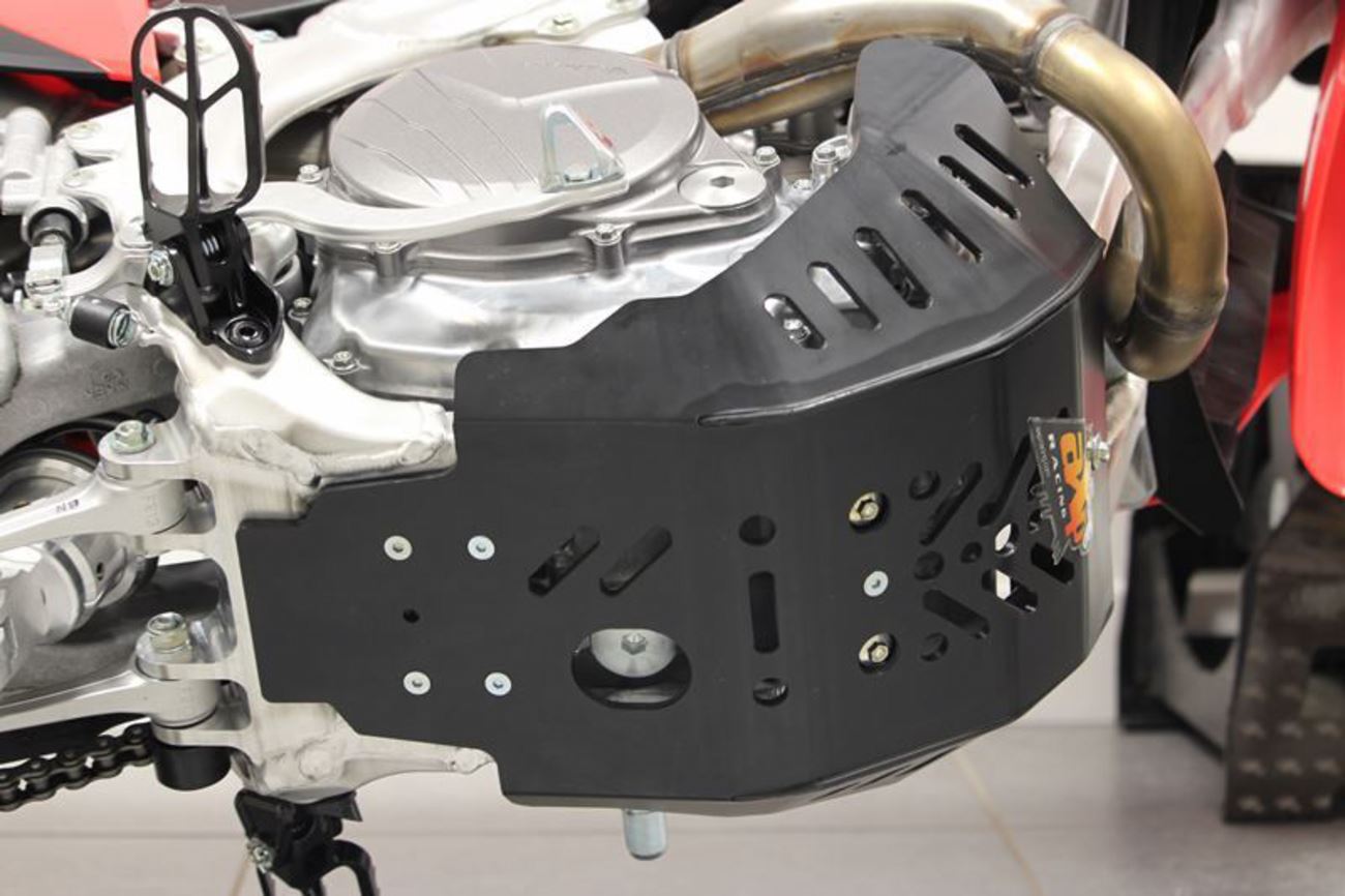 AXP RACING Skid Plate 6MM For Honda CRF 450 X 21-25 Black AX1575