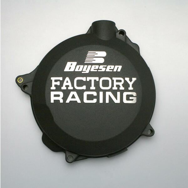 Boyesen Factory Clutch Cover For KTM Freeride 250 R 2013-2017 Black CC-42AB