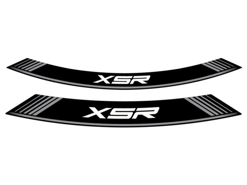 PUIG Wheel Rim Stickers Silver for Yamaha XSR 700 16-25 9985P
