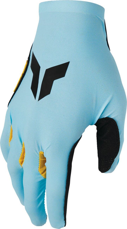THOR SPORTMODE Iconic MX Gloves BLUE ACID 2025 Model