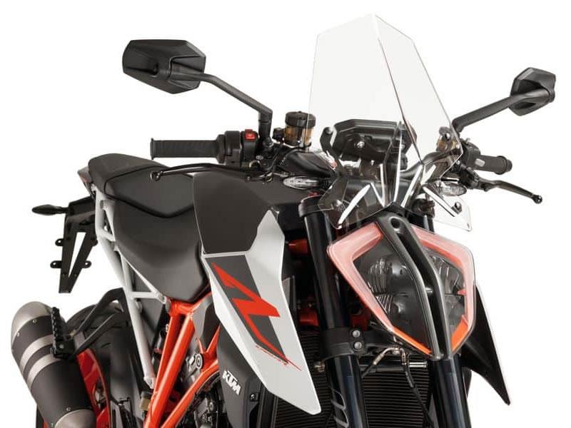 PUIG New Generation Touring Screen Clear for KTM 1290 Super Duke R 17-19 9692W