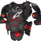 Alpinestars A-10n V2 Full Chest Guard Roost Red Black Grey