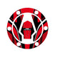 Puig Radikal Fuel Cap Protector Red 4257A