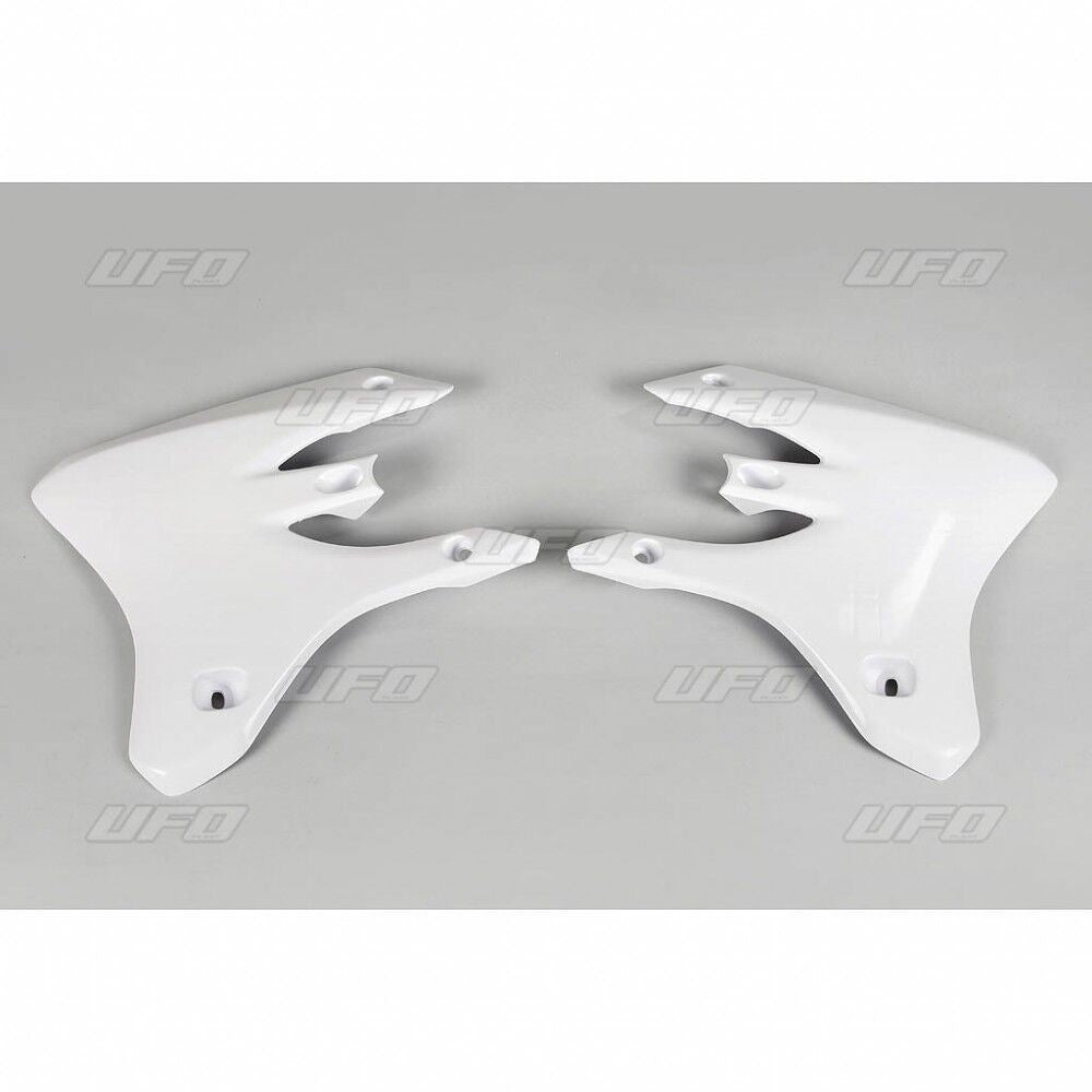 UFO RADIATOR COVERS YAMAHA WR250/450F WHITE YA03867-046