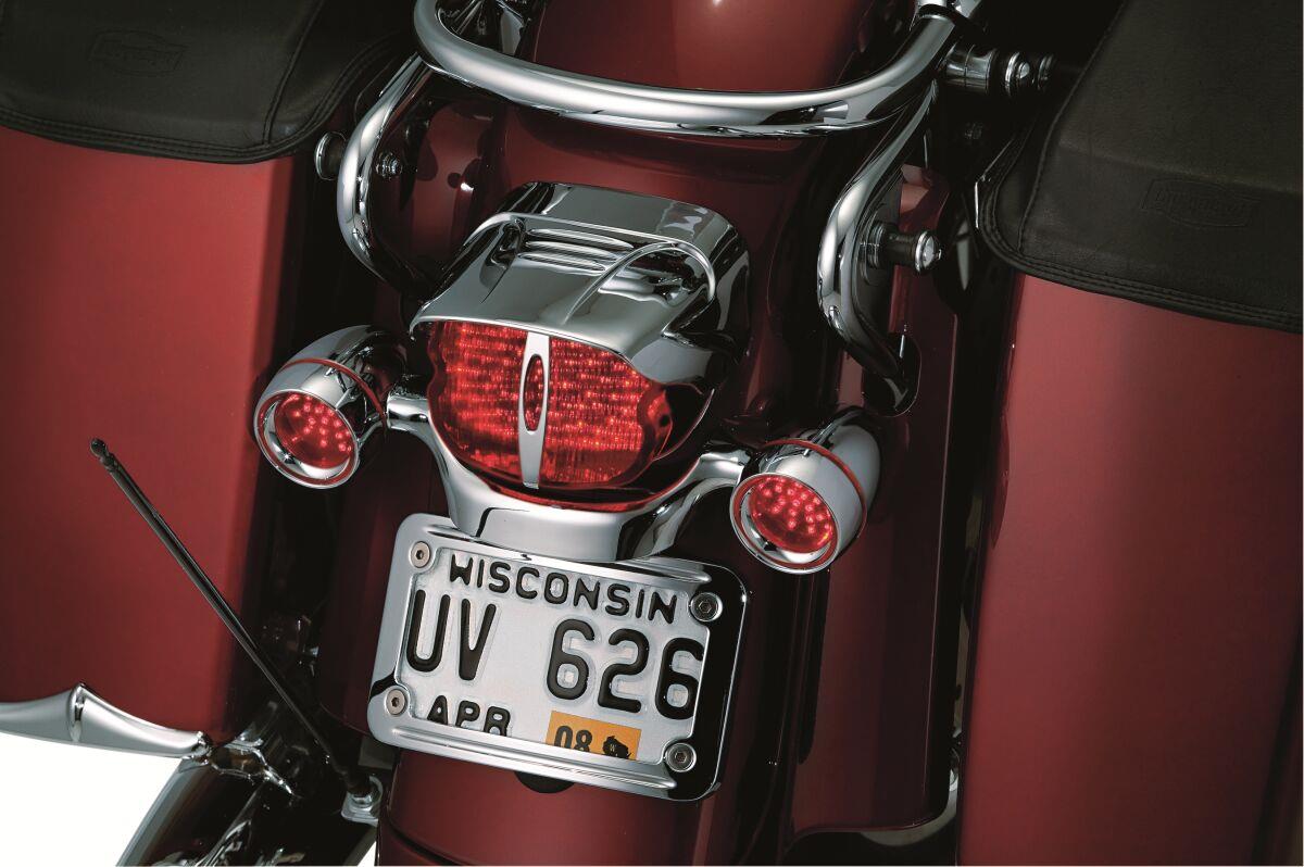 Kuryakyn Taillight Cover For Harley Davidson FLH 1868 1999-2021 KUR9008