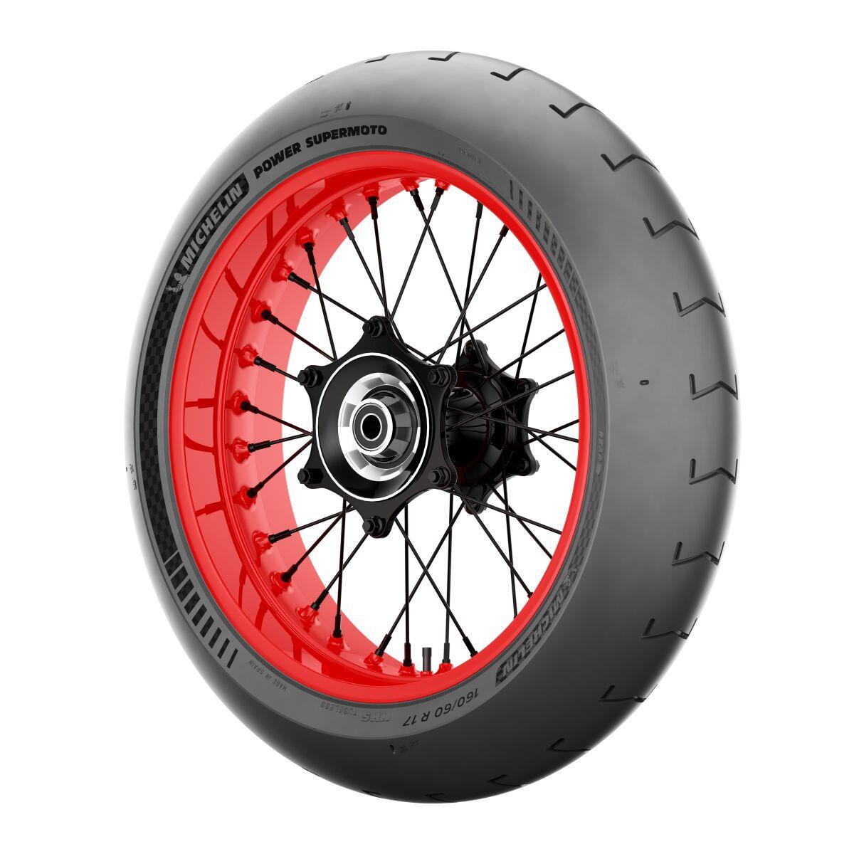 Michelin Power Supermoto Rear Racing Tyre 160/60R17 NHS TL 540164