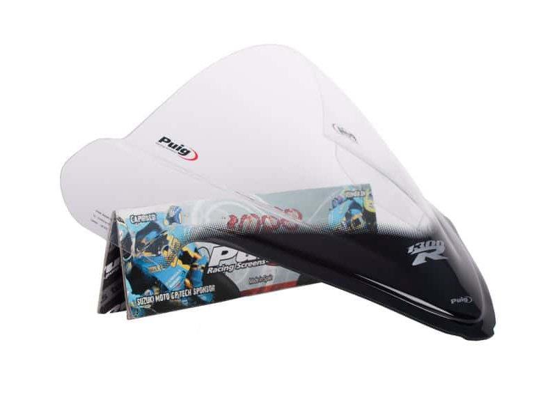 PUIG Racing Screen Clear for Suzuki GSX R 1300 Hayabusa 08-18 4826W