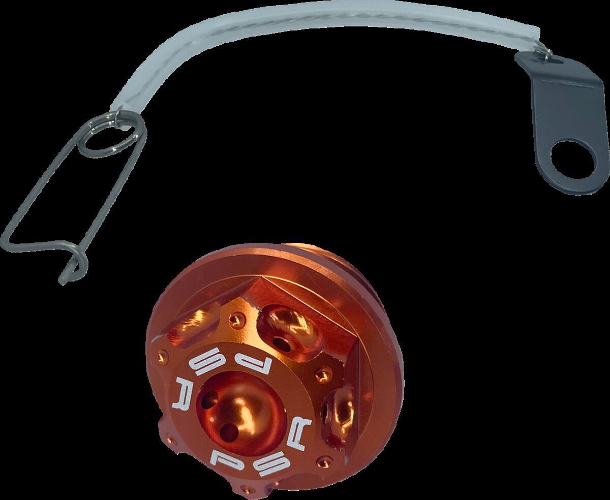 Psr Oil Filler Cap Kit For KTM XC 125 1994-2022 Orange Anodized 00-01309-28