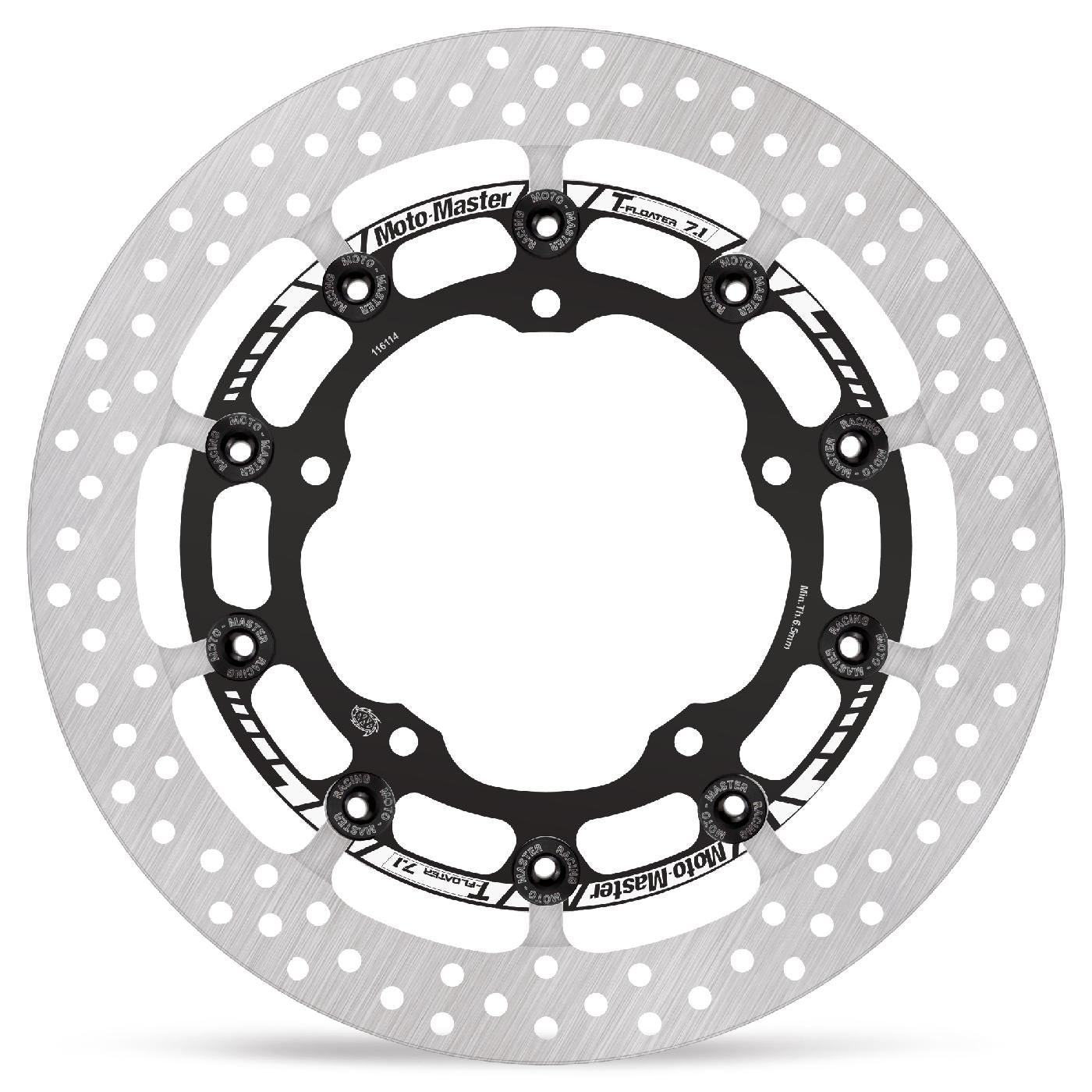 Moto-Master Halo T-Floater Brake Rotor For Yamaha YZF-R6 600 2015-2026 116114