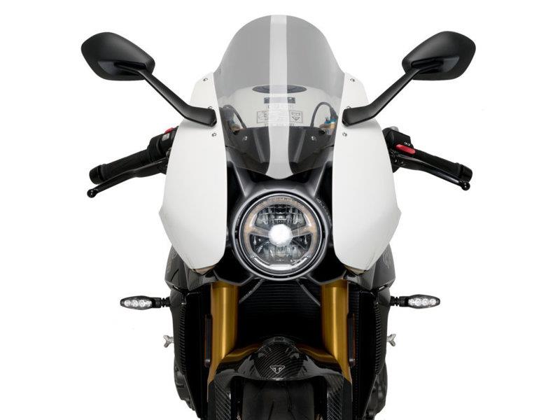 PUIG R-Racer Screen Light Smoke for Triumph Speed Triple 1200 RR 22-25 21262H