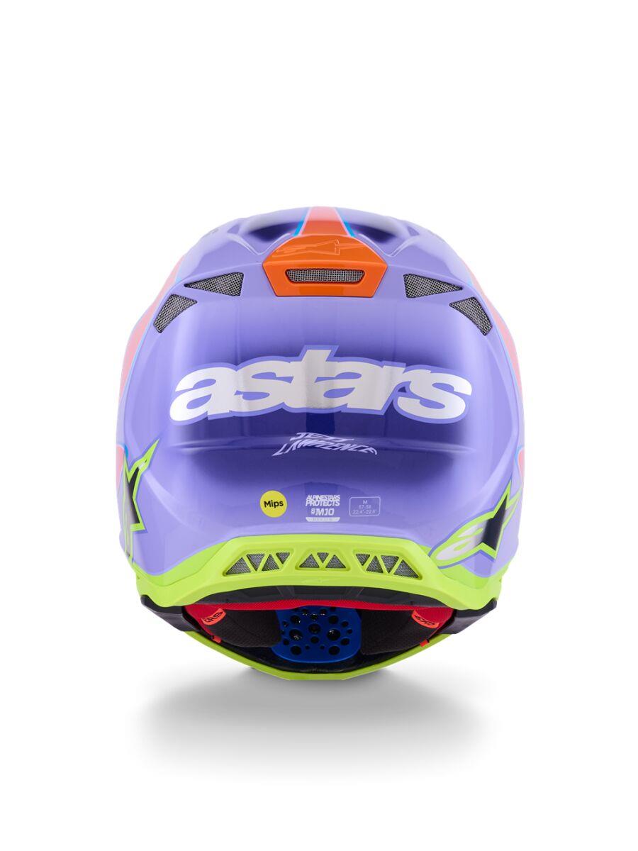 ALPINESTARS Supertech M10 Jett Lawrence R01 Helmet PURPLE/PINK 2025 Model