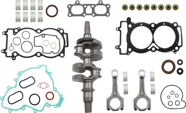 Hot Rods Bottom End Kit + OE Crankshaft For Polaris Ranger XP 900 18-19 HR00121