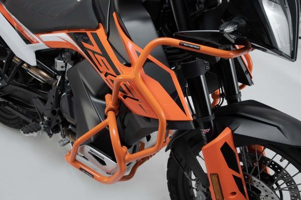 SW MOTECH Upper Crash Bar Orange KTM 790 Adv/R E 890 Adv/R SBL.04.521.10100/EB