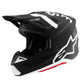 ALPINESTARS SM7 Dasher Helmet BLK/WHT 2025 Model