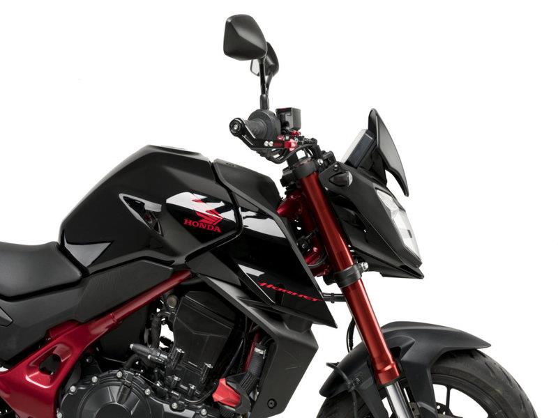PUIG New Generation Sport Screen Matt Black for Honda CB750 Hornet 23-24 21571J