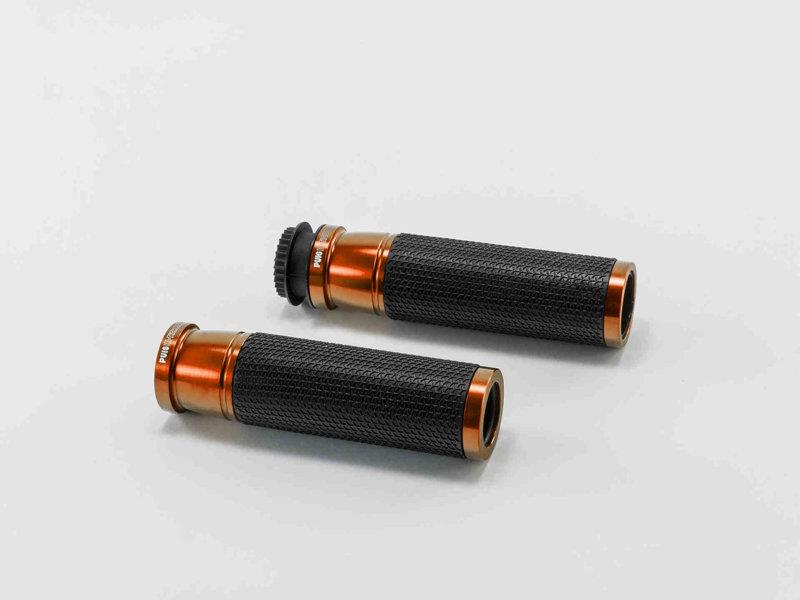 Puig Hi-Tech Ascent Hand Grips 123mm Orange 21026N