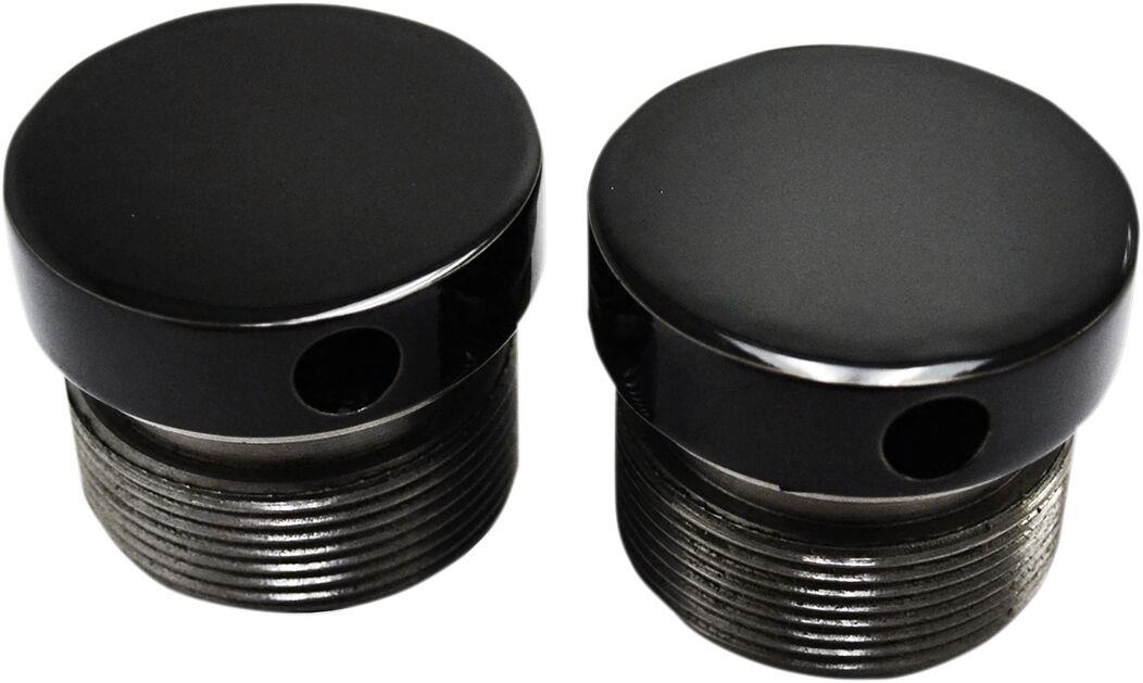 La Choppers Flush-Mount Fork Caps For Harley XL 1200 C 1957-2016 LA-7504-39B