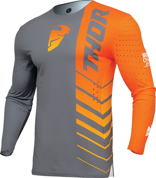 Thor Jersey Prime Analog Charcoal/Orange 24 Model