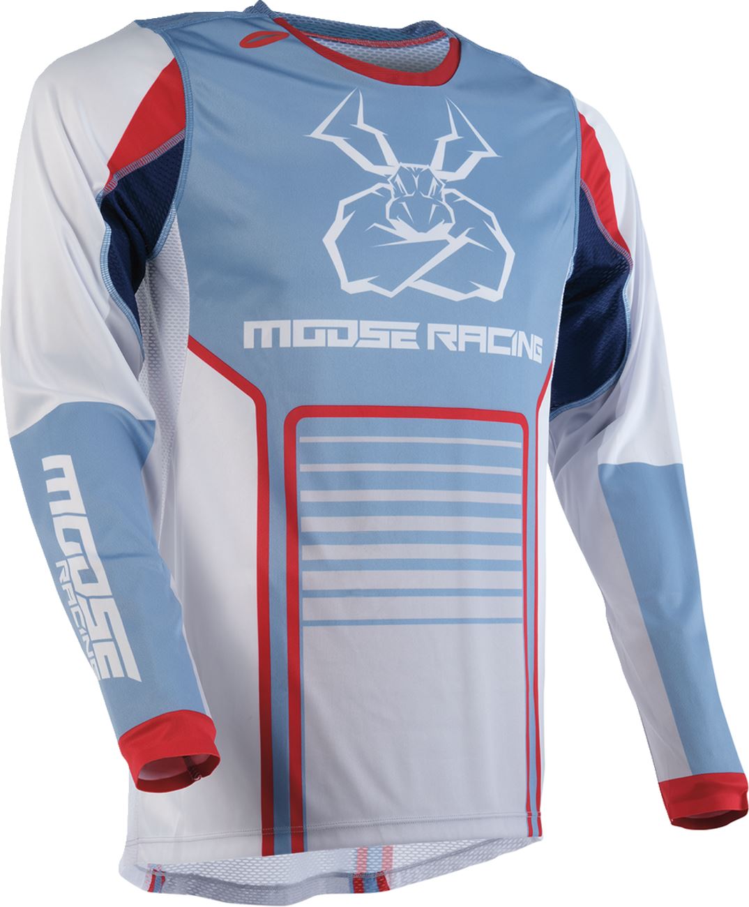 Moose Racing Jersey Agroid Grey/Blue 24 Model