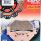 Ebc Sintered "HH" Brake Pads For Yamaha FJR 1300 2001-2022 FA319/2HH