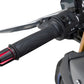 Daytona Scratch Handlebar End Anodized Red/Black Fits 7/8 & 1 Handlebars 87331