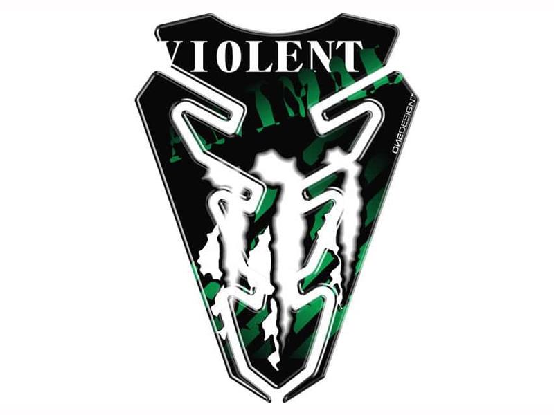 Puig Violent Tank Pad Green 21039N