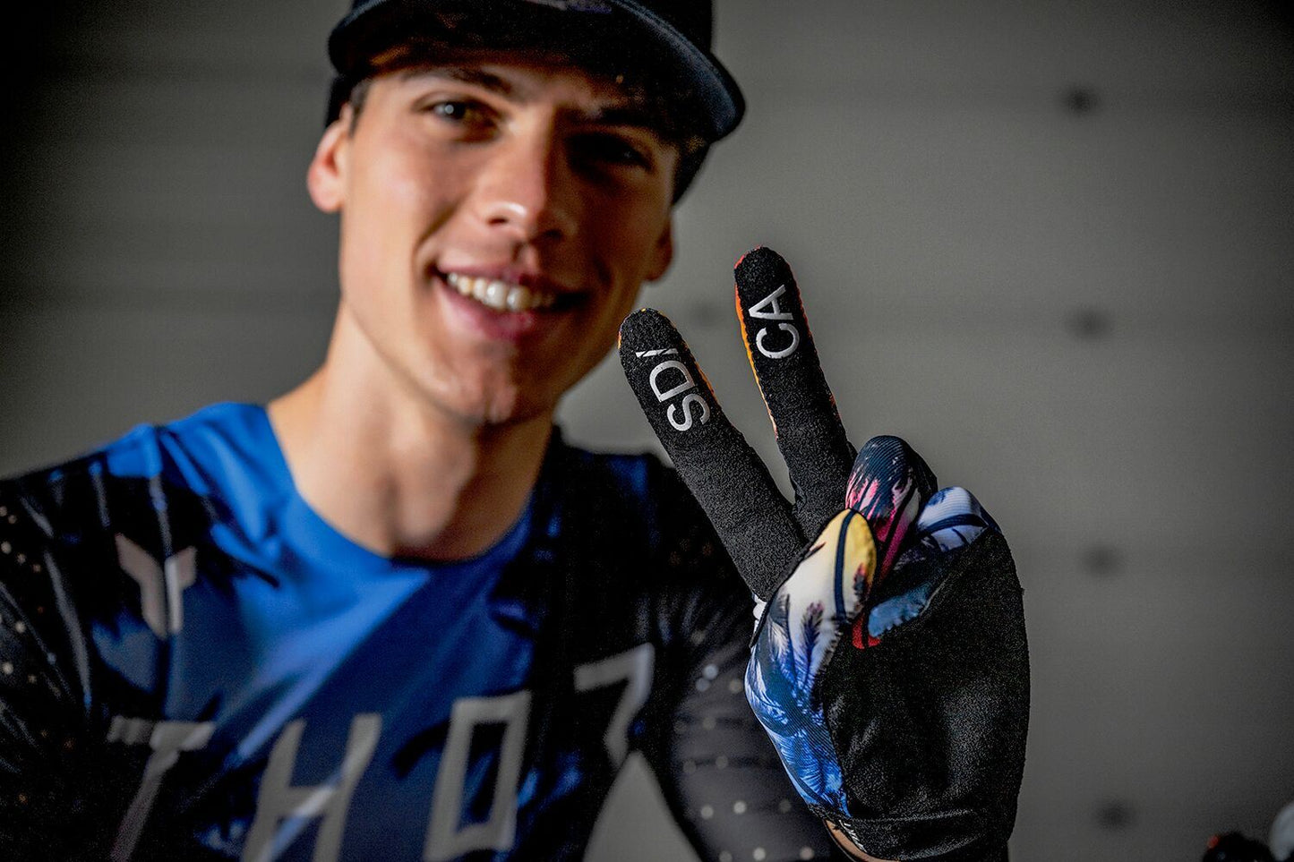 THOR SPORTMODE SD MX Gloves BLACK 2025 Model