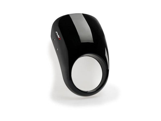 PUIG Anarchy Semi Fairing Black for Harley Davidson Softail Street Bob FXBB 21-24 21216N