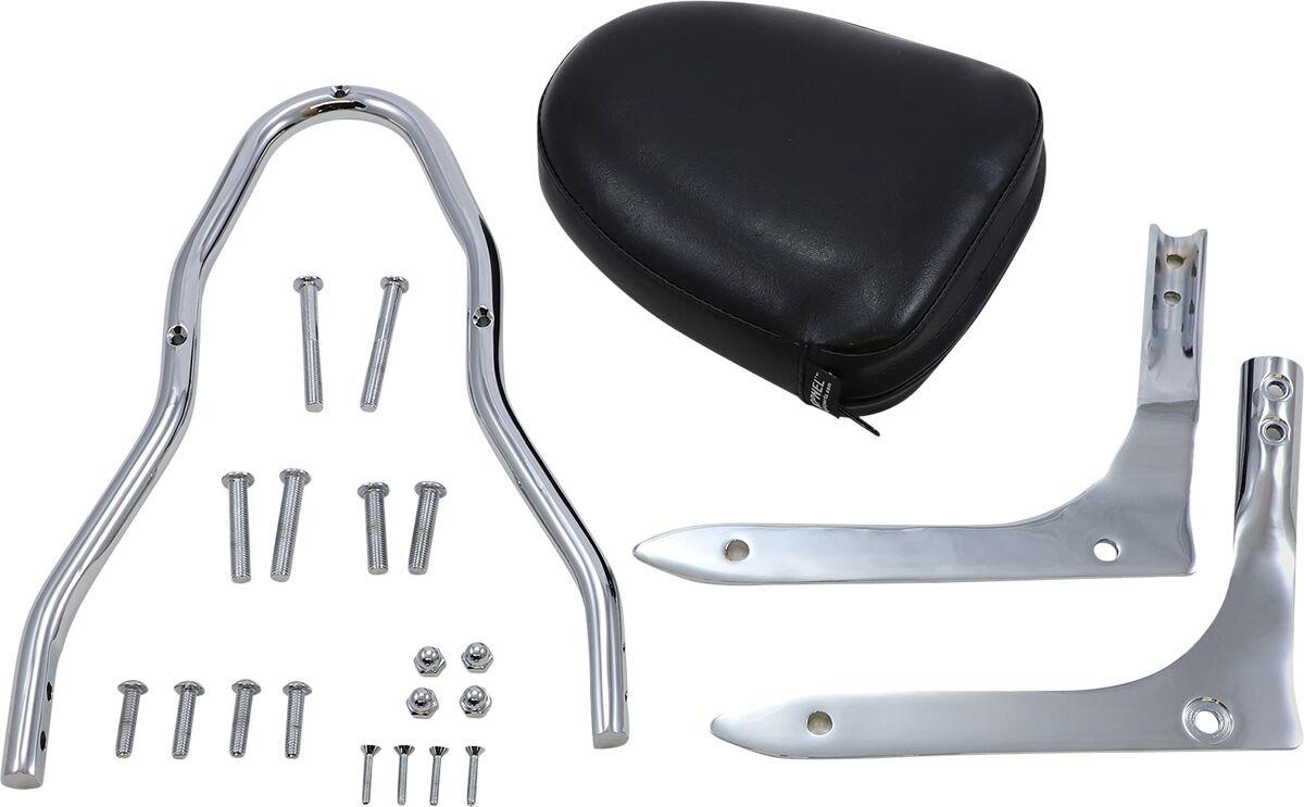 Show Chrome Sissy Bar Kit For Honda VT 750 C 2004-2007 Black Chrome 53-440
