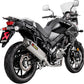 Akrapovic  Racing Line Exhaust System Black SS For Suzuki DL 650 17-24 S-S6R9-WT