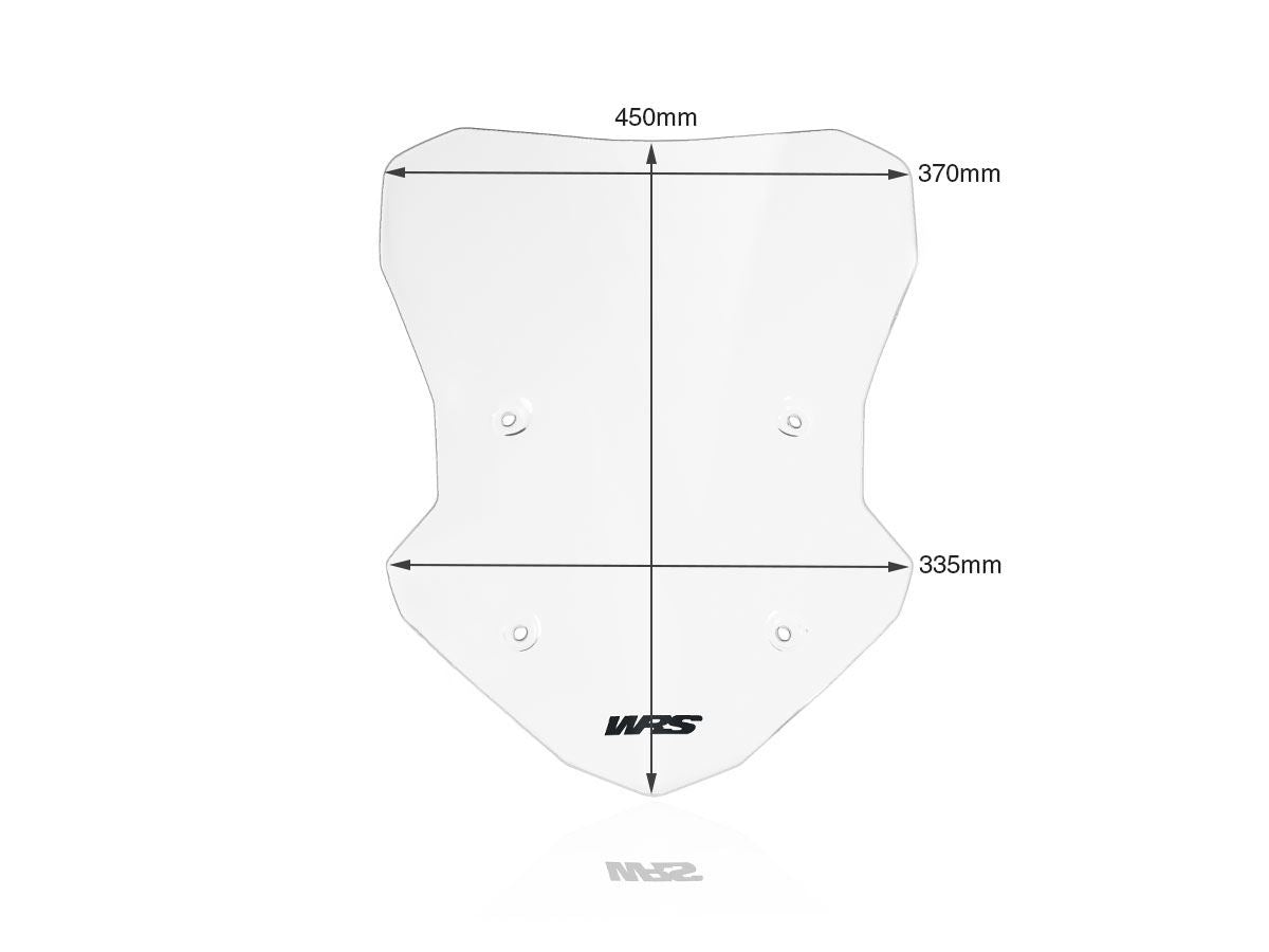 WRS Windscreen Tour BMW F900xr Clear Bm057t