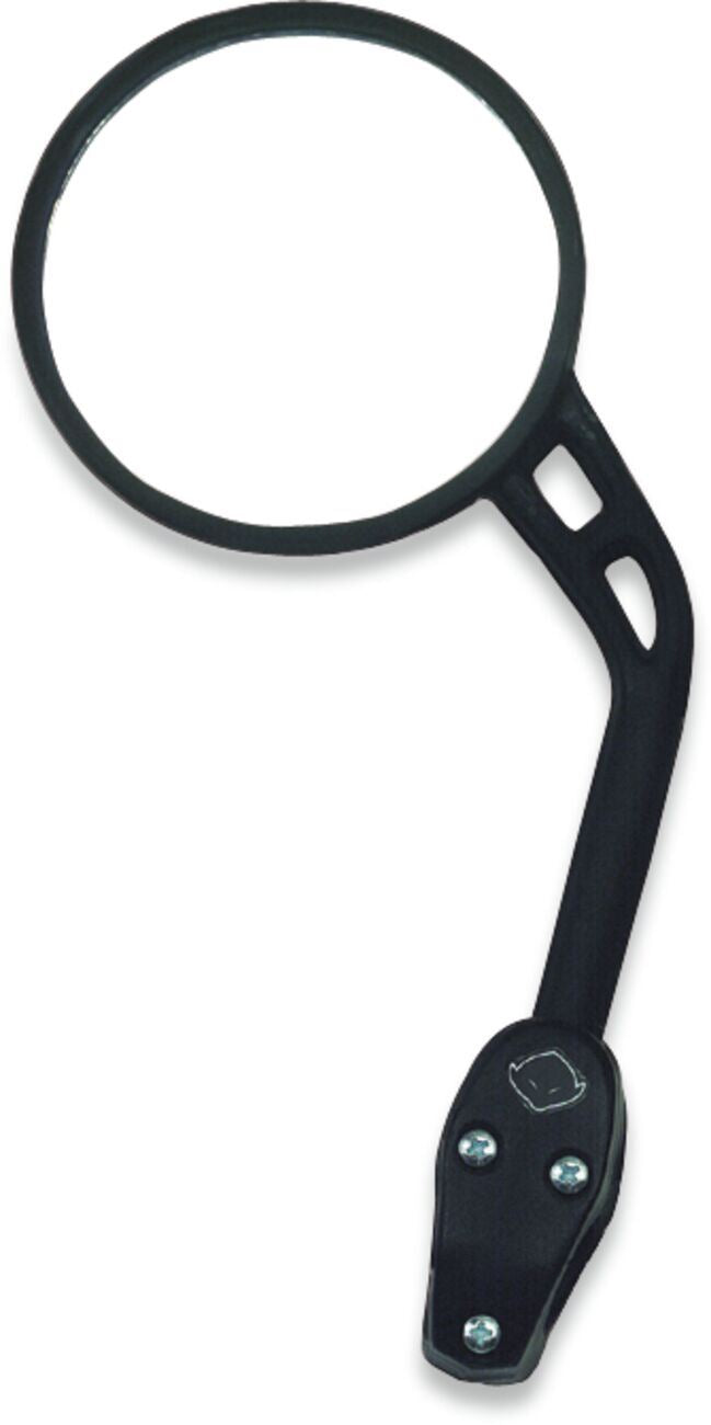 UFO "HANDLEBAR MIRROR FOR 22mm (7/8"") HANDLEBARS LEFT BLACK" AC01996-001