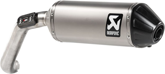 Akrapovic Slip-On Line Muffler TI For Moto Guzzi V85 850 18-20 S-MG8SO1-HFTT