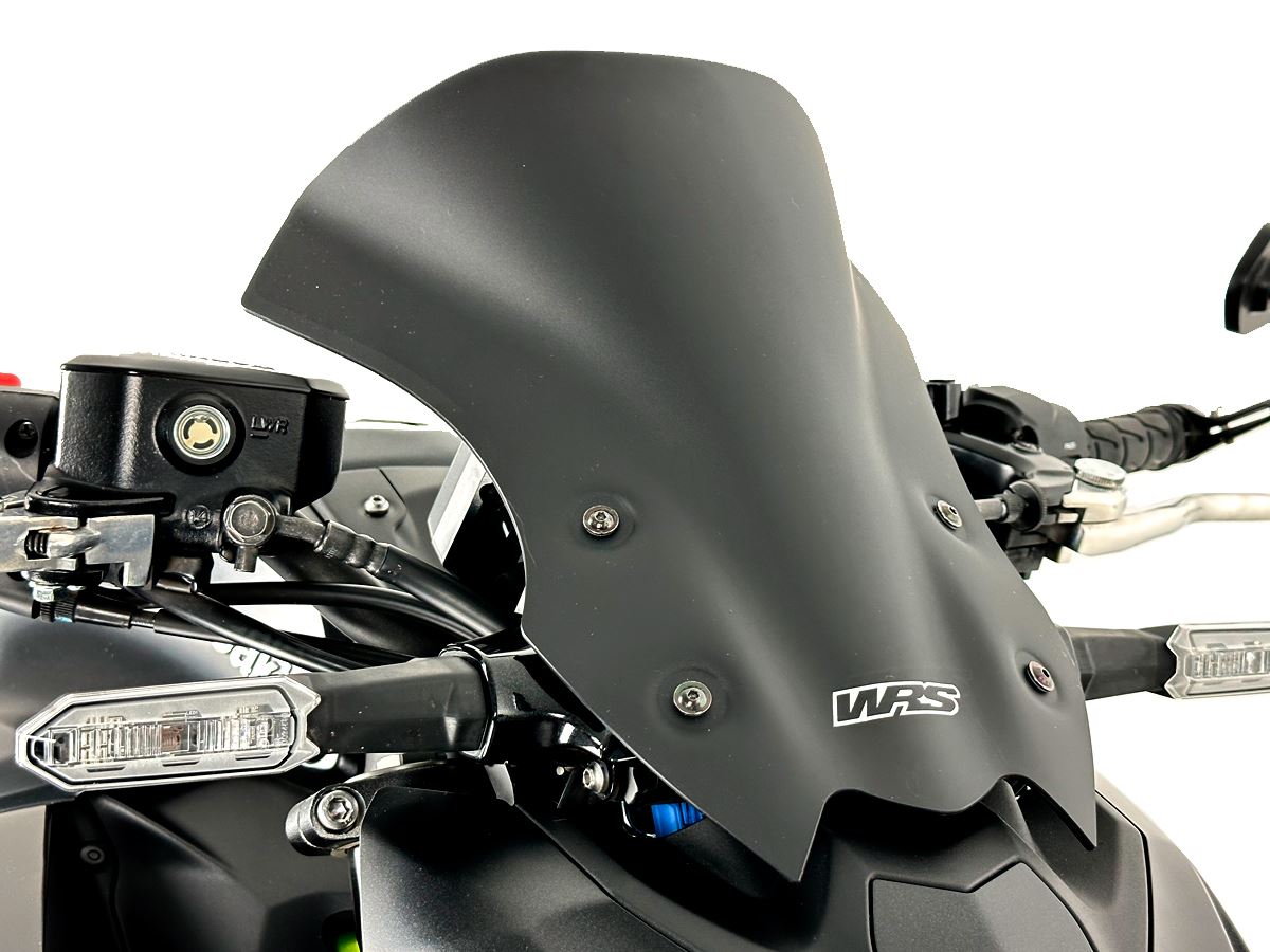 WRS Windscreen Tour Kawasaki Z900 Matt Black Ka012no