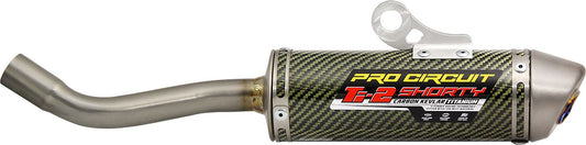 PRO CIRCUIT R304 Shorty & R304 Shorty Ti-2 Carbon-Kevlar Silencers For Yamaha YZ 125 22-25 1132212K