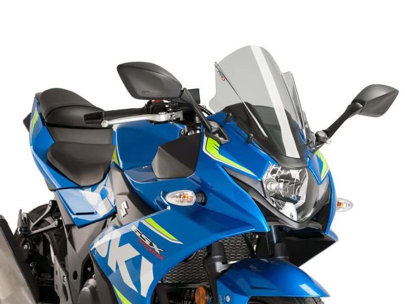 PUIG Racing Screen Dark Smoke for Suzuki GSX R 250 17-19 9722F