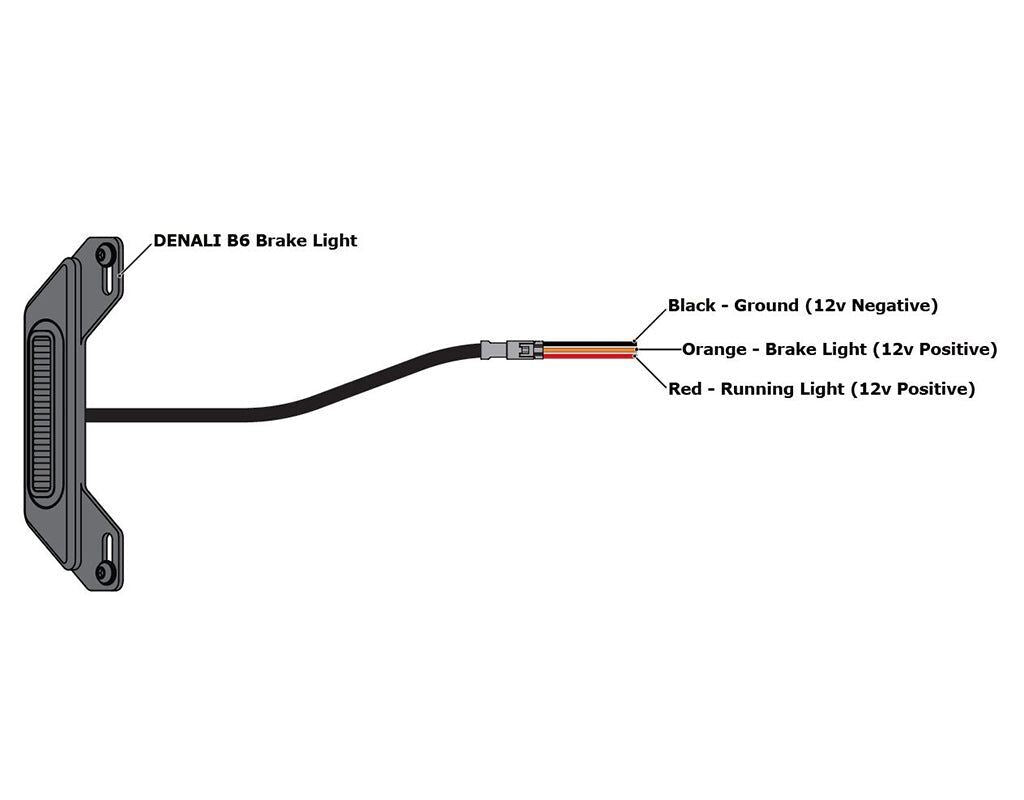 Denali B6 Light Kit With License Plate Dnl.B6.10000