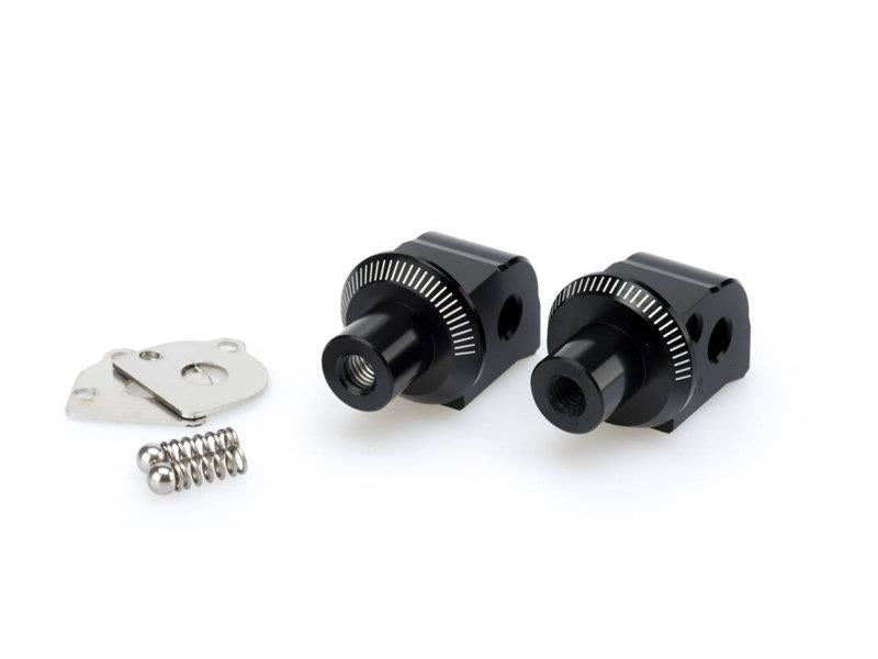 Puig Pillion Footpeg Adaptors Black 7063N