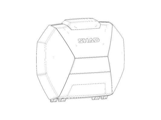 SHAD ALUMINIUM COVER SH38X D1B38TAMR