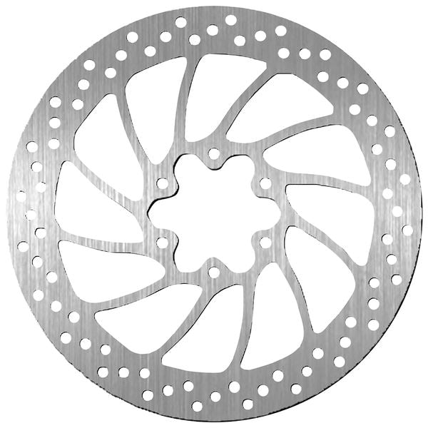Sbs Brake Rotor Standard Round For KTM Duke 125 2011-2012 Silver 5052
