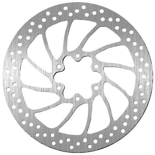 Sbs Brake Rotor Standard Round For KTM Duke 125 2011-2012 Silver 5052