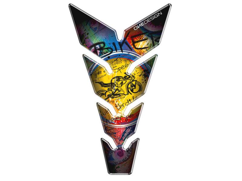 Puig Graffiti Style Tank Pad Black 21397W
