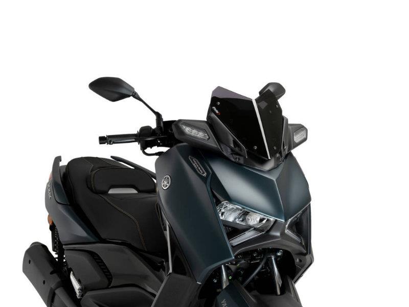 PUIG V-Tech Line Sport Screen Dark Smoke for Yamaha XMax 125/300/Tech Max 23-25 21744F