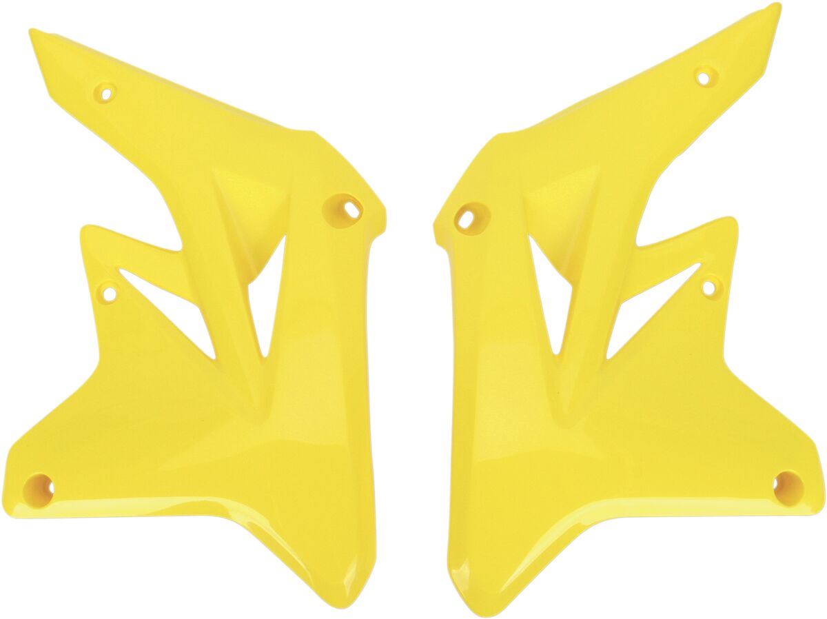 UFO RADIATOR COVERS SUZUKI RMZ250 RM-YELLOW SU04901-102