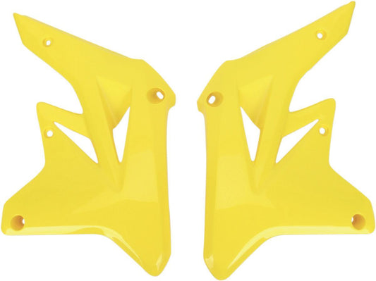 UFO RADIATOR COVERS SUZUKI RMZ250 RM-YELLOW SU04901-102