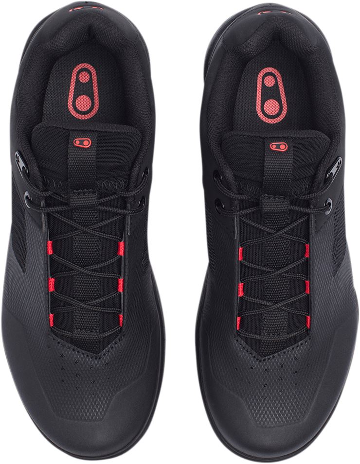 CRANKBROTHERS Stamp Lace Shoes Black/Red